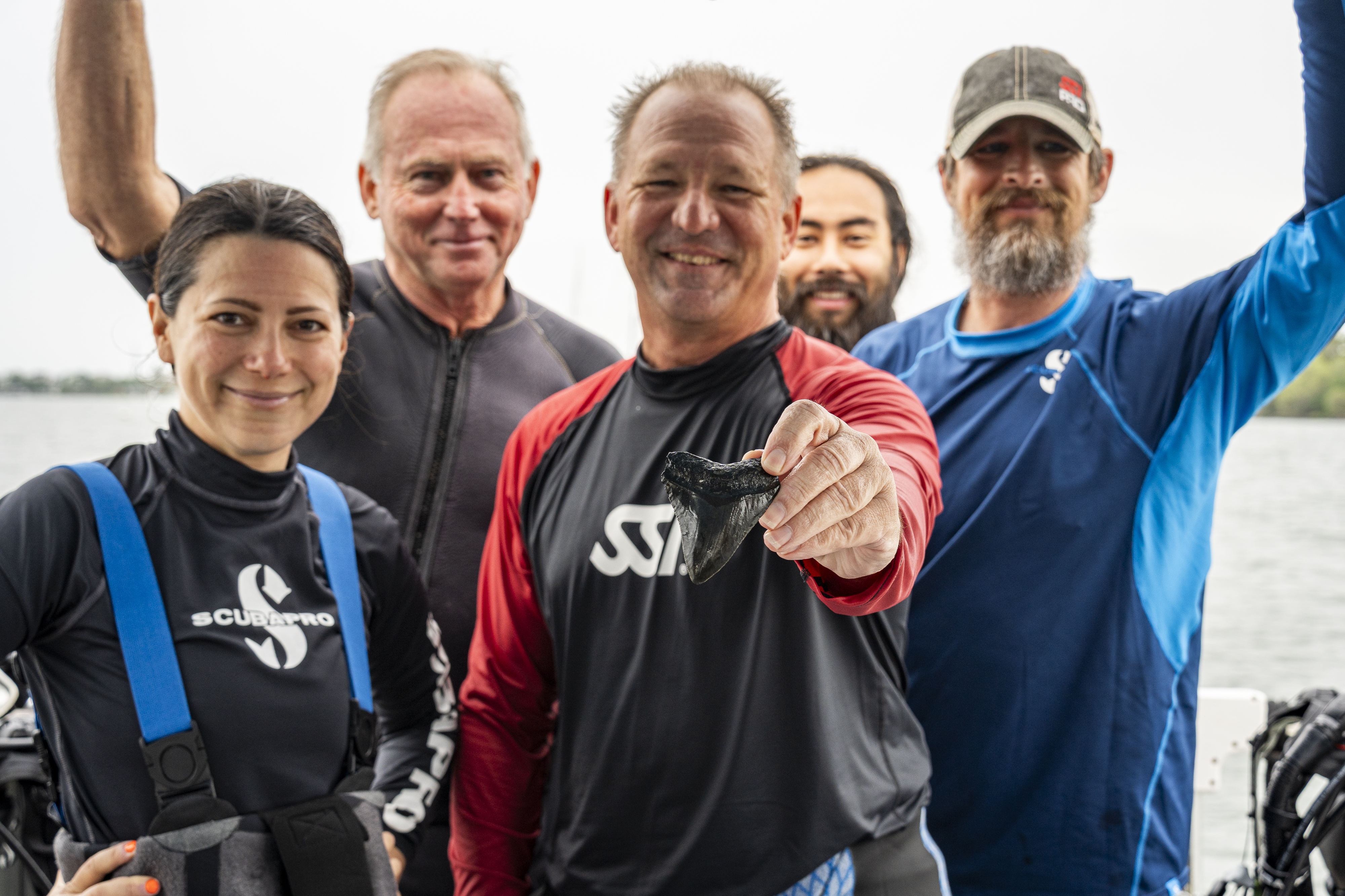 South Carolina megalodon discovery team